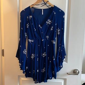 Long sleeve Free People Dress.
